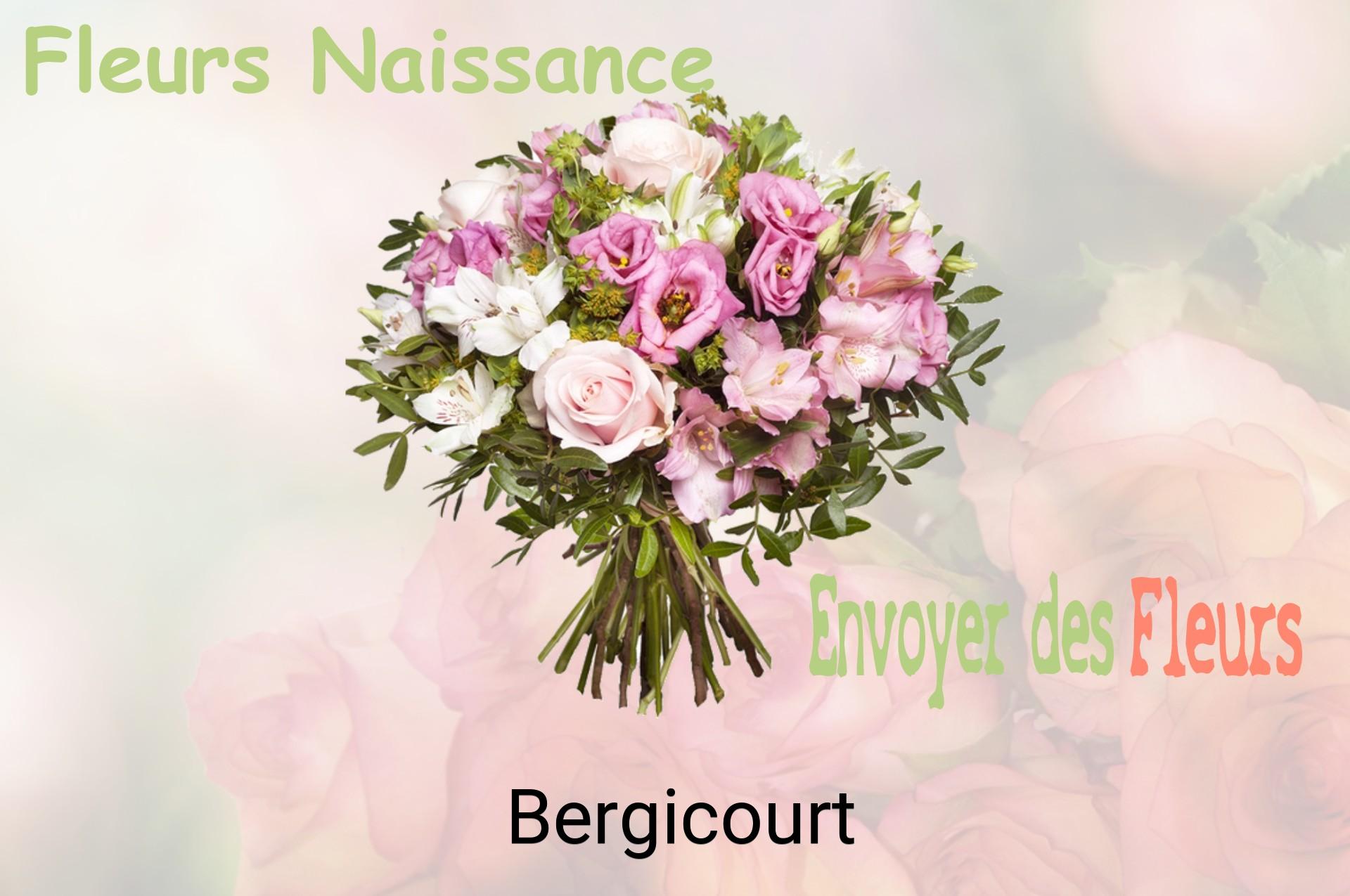 Bouquet de fleurs de naissance livré à Bergicourt