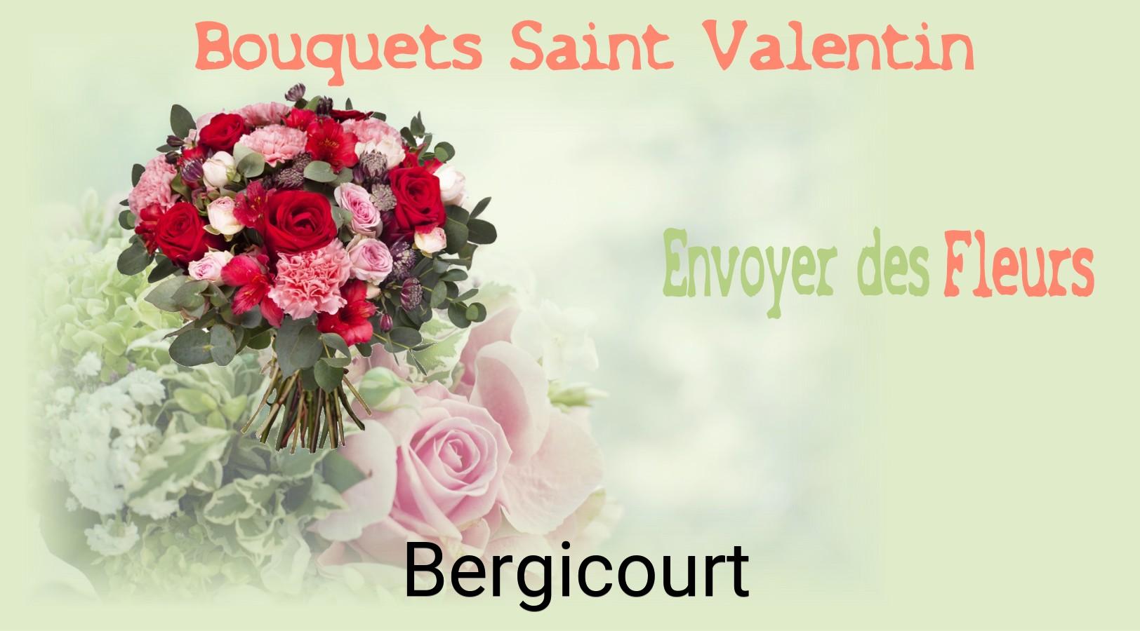 Roses de Saint-Valentin livrées à Bergicourt